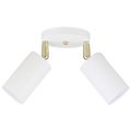 Westinghouse Westinghouse 66682 2 Light Multi-Directional Ceiling Fixture; White 503703